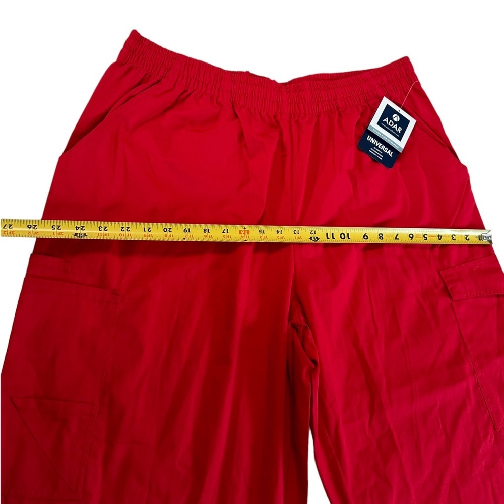 Adar Universal Scrub Pants Womens Size 3XL Classic Fit Elastic Waist Pockets - Picture 9 of 16